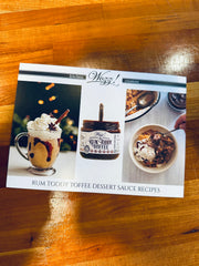 Rum Toddy Toffee Desert Sauce