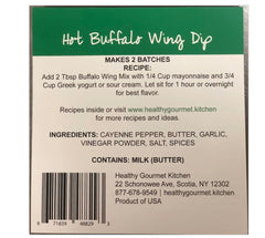 Healthy Gourmet Kitchen Vegetable & Wing Dip