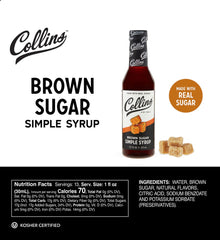 Collins Simple Syrup & Cocktail Mixers