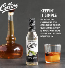 Collins Simple Syrup & Cocktail Mixers