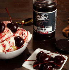 Collins Cocktail Cherries & Garnish