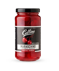 Collins Cocktail Cherries & Garnish
