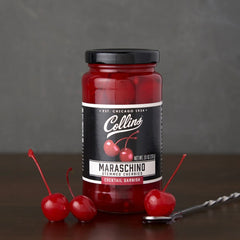 Collins Cocktail Cherries & Garnish