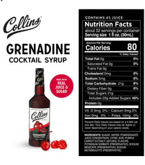 Collins Simple Syrup & Cocktail Mixers
