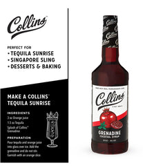 Collins Simple Syrup & Cocktail Mixers
