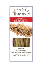 Jennifers Homemade Vegan Breadsticks