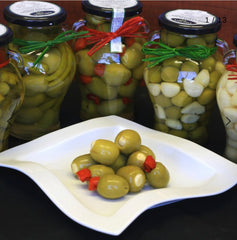 Stuffed Olives & Garlic
