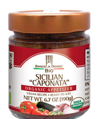 Bianco Rosso Eggplant Caponata