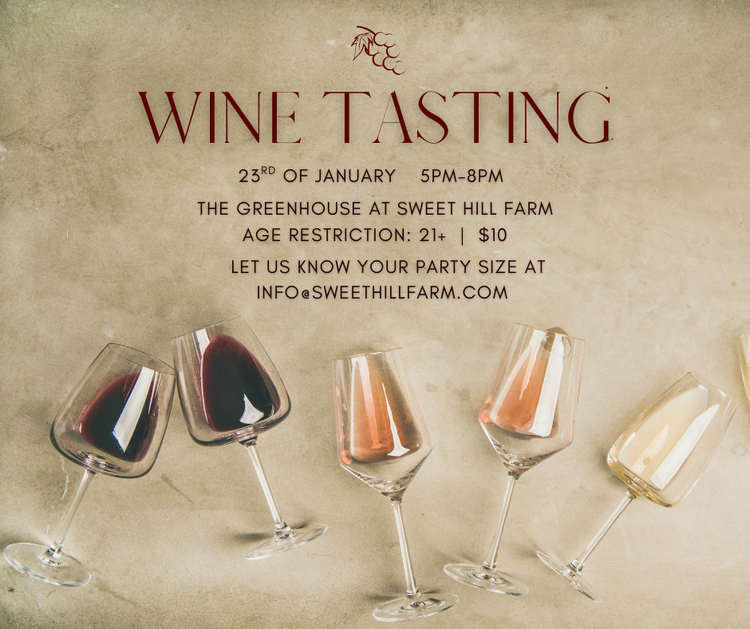 January 23rd 2026 "California Here I Come" Wine Tasting Event