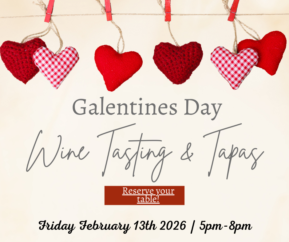 February 13th 2026 Galentine's Day Wine Tasting & Tapas Event