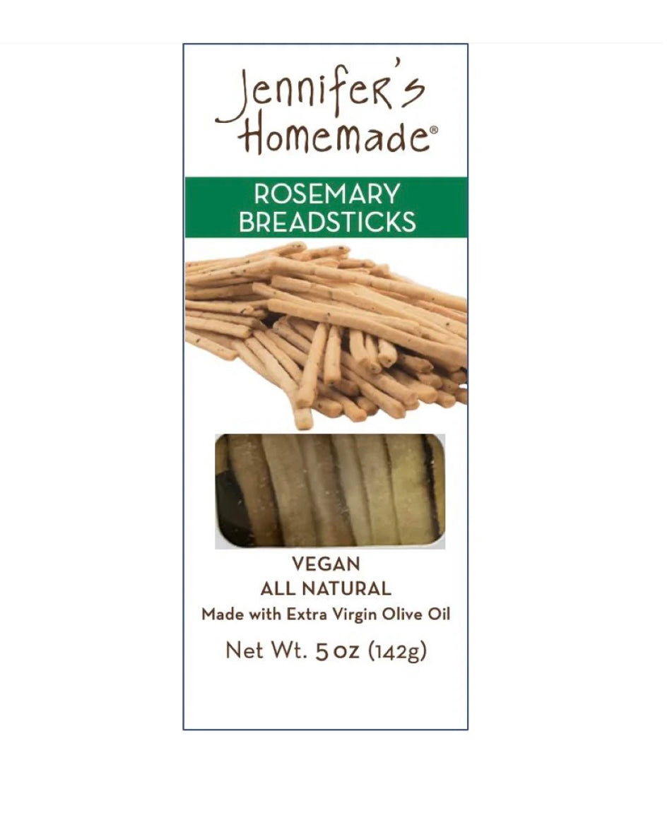 Jennifers Homemade Vegan Breadsticks