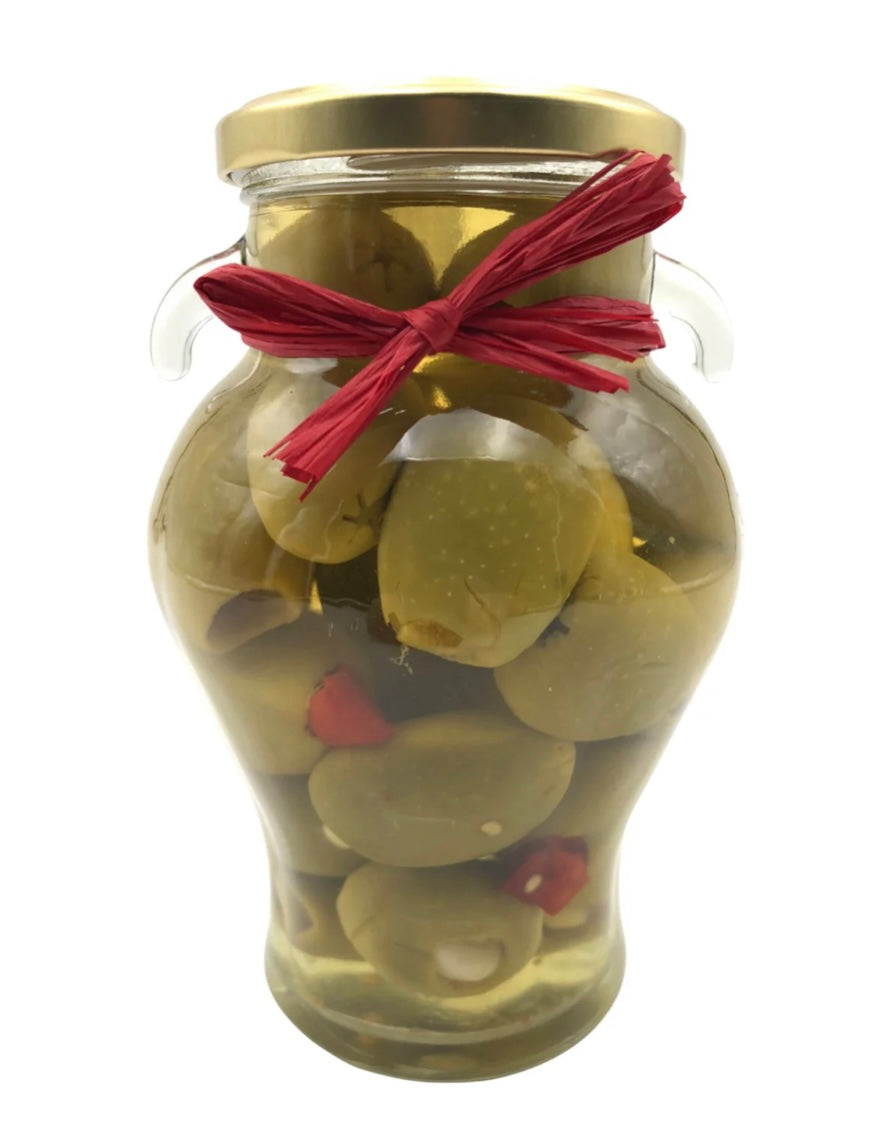 Stuffed Olives & Garlic