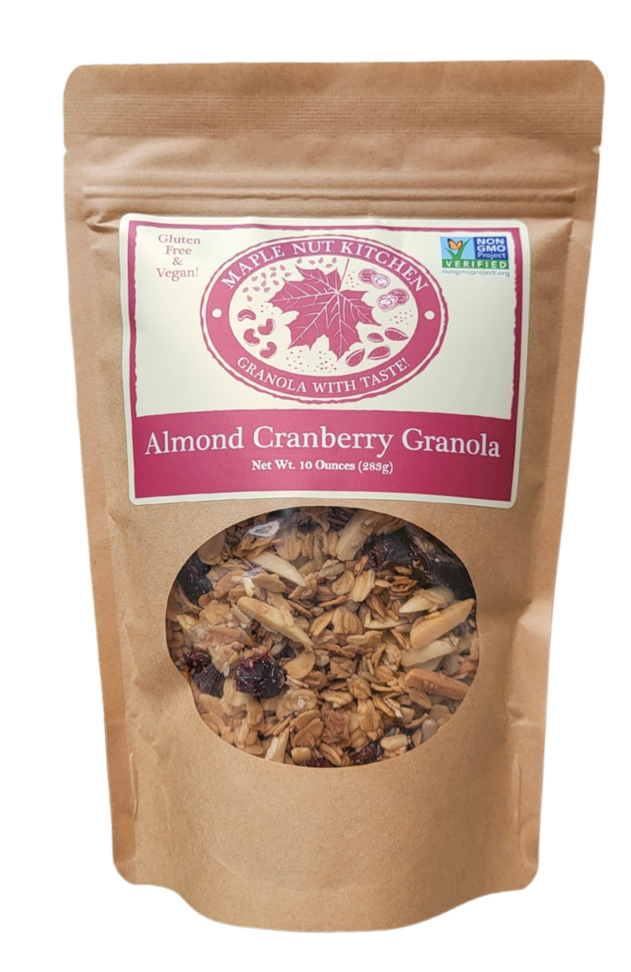 Vegan & Gluten-Free Maple Nut Granola