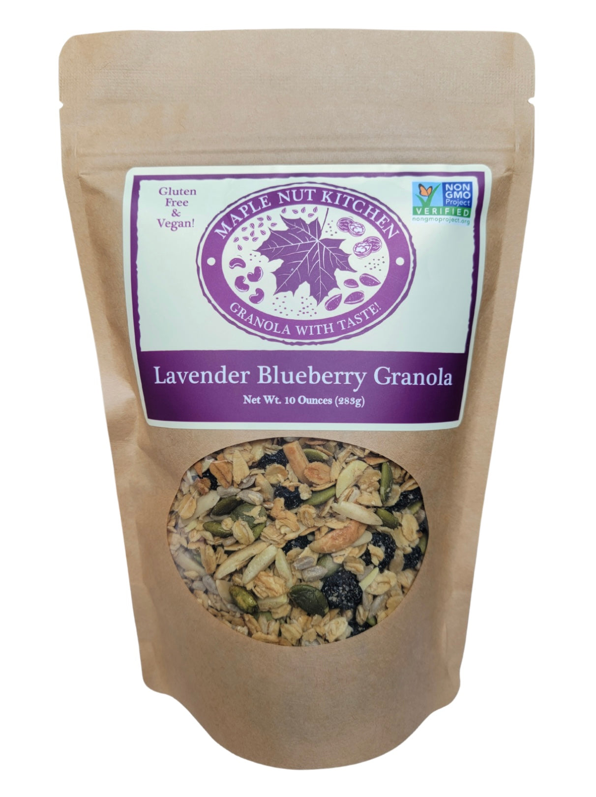 Vegan & Gluten-Free Maple Nut Granola