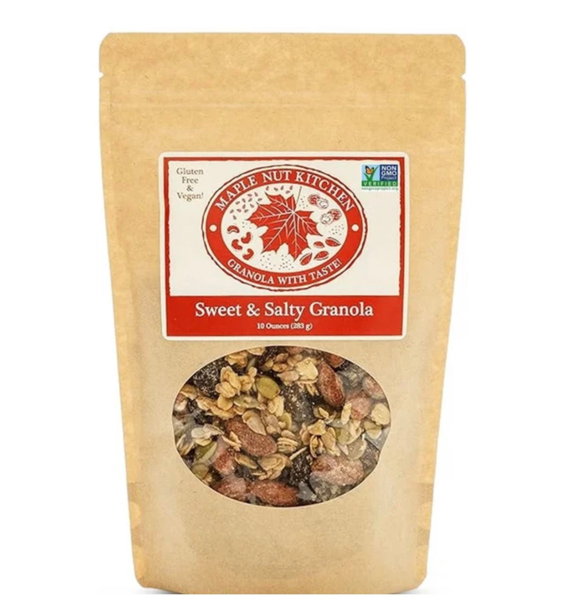 Vegan & Gluten-Free Maple Nut Granola