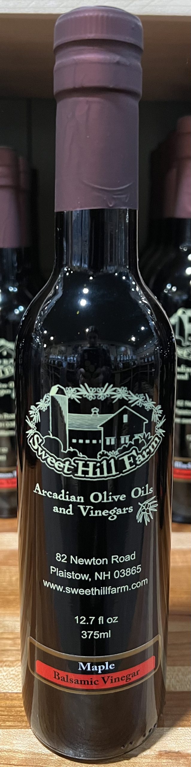 Vermont Maple Dark Balsamic Vinegar 375ml - Sweet Hill Farm